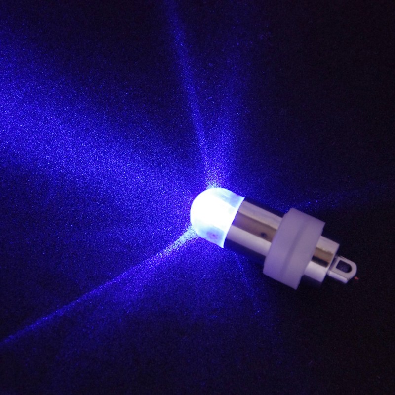 Blue standalone waterproof LED