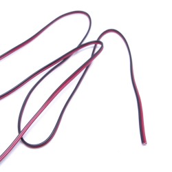 Cable bifilaire rouge - noir