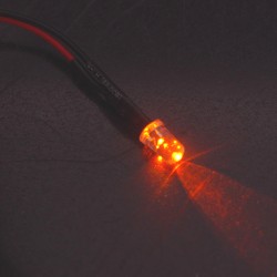 Orange pre-wired LED