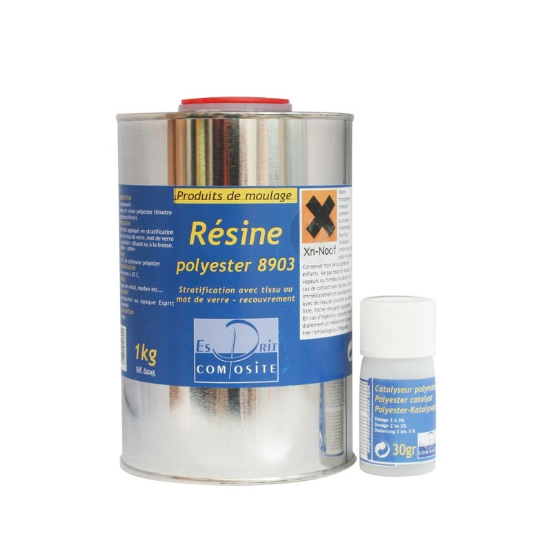 Résine Polyester 1kg Résine Polyester 1kg