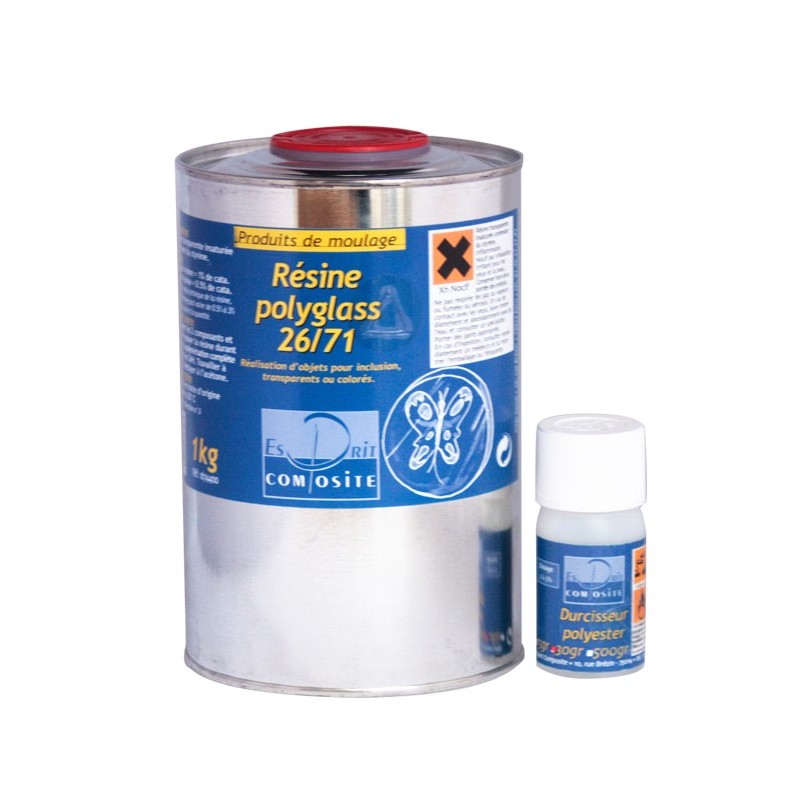 Résine Polyglass 1kg Résine Polyglass 1kg