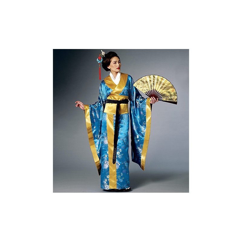 Modello giapponese kimono