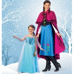 Patron type Frozen : Anna / Elsa