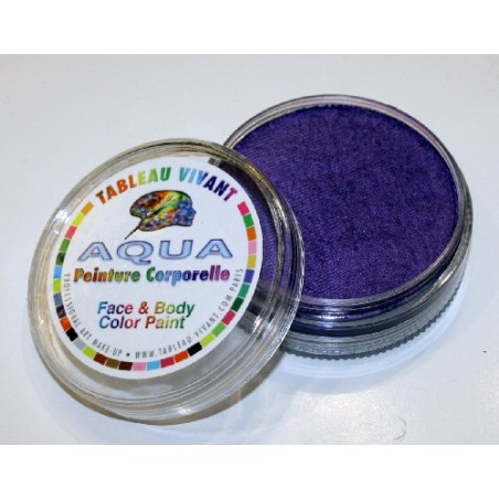 Aqua métal violet