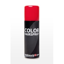 Spruzzo di colore dei capelli - rosso