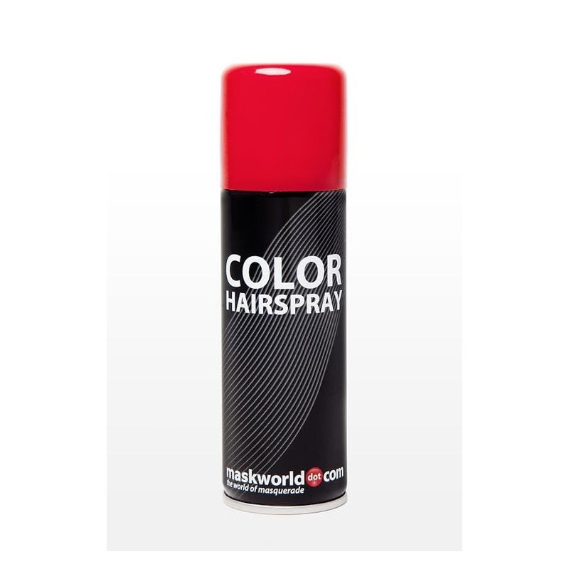 Laque rouge - bombe de couleur - coloration cheveux - spray colorant rouge  - spray de carnaval pour cheveux - bombes pour cheveux - sprays pour