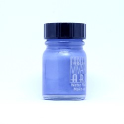 Metallic light blue fluid