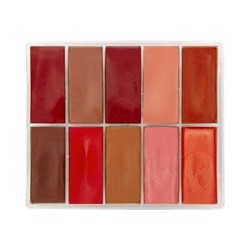 Paleta de lápices de labios 10 colores