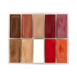 Paleta de lápices de labios 10 colores