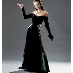 Pattern - black magic dress