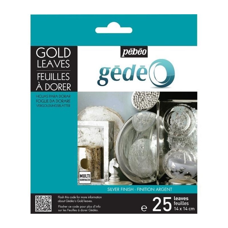 Foil gilding Silver Foil gilding Silver