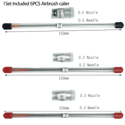 Airbrush nozzle