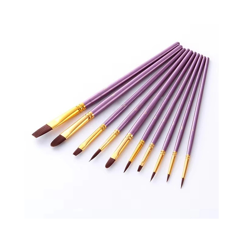 Set de 10 pinceaux