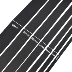 Black nylon strap